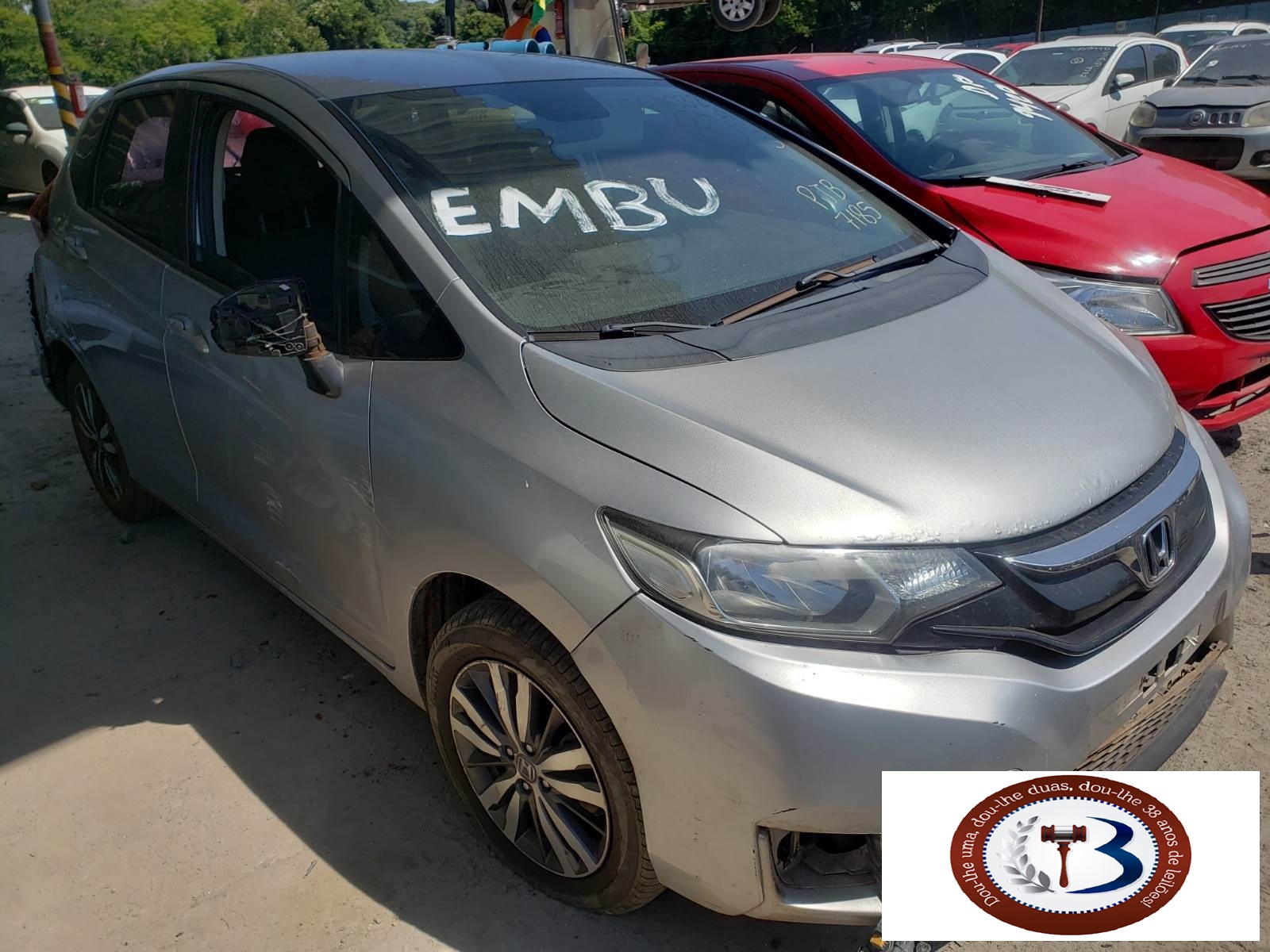 LOTE 018 HONDA FIT EX 1.5 16V I-VTEC  2015 